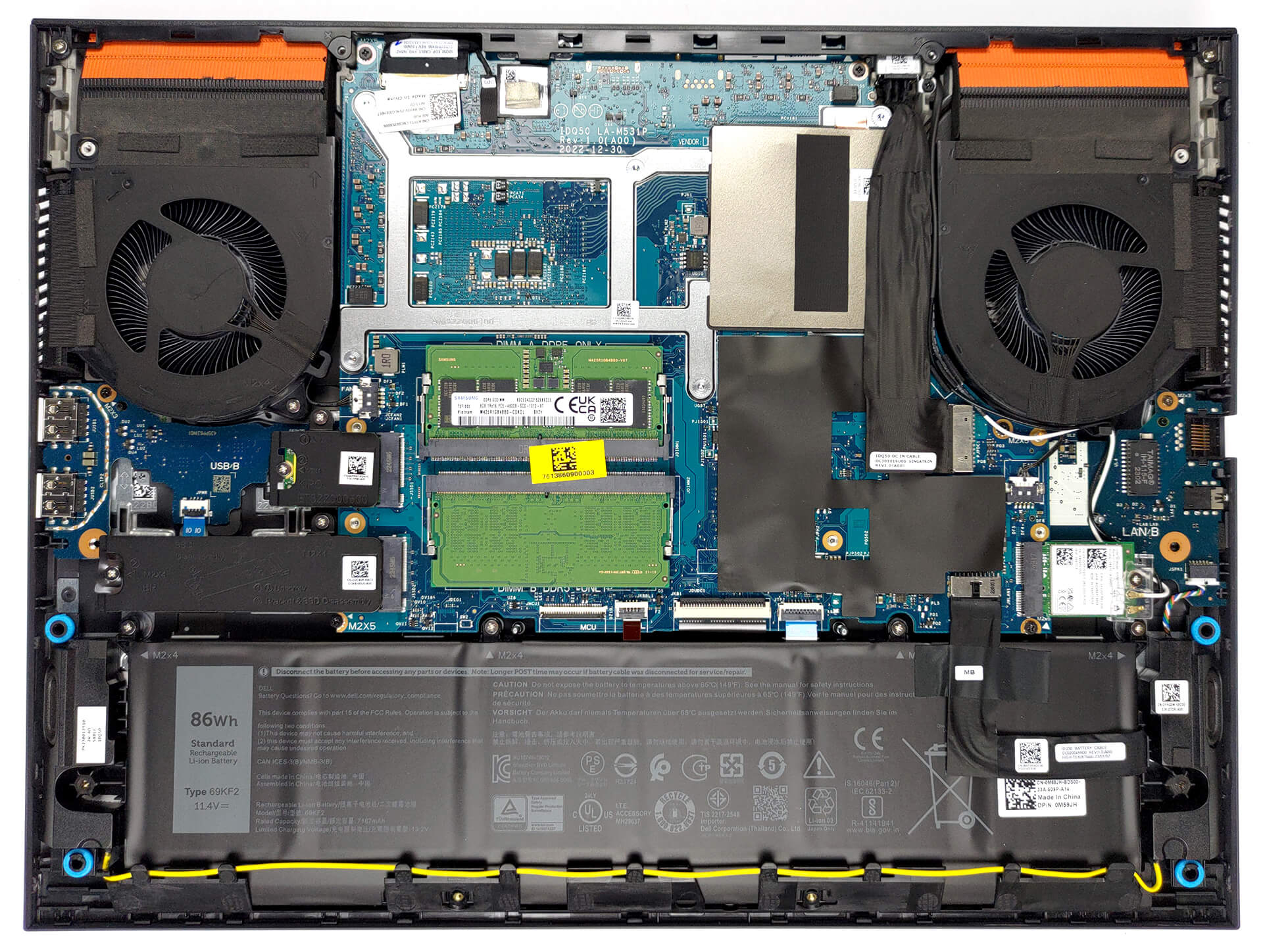 How to replace and fix 240W Slim GaN Charger for Dell G15 5530 5535 (7.4mm x 5.0mm) (Dell G15 5530 1)